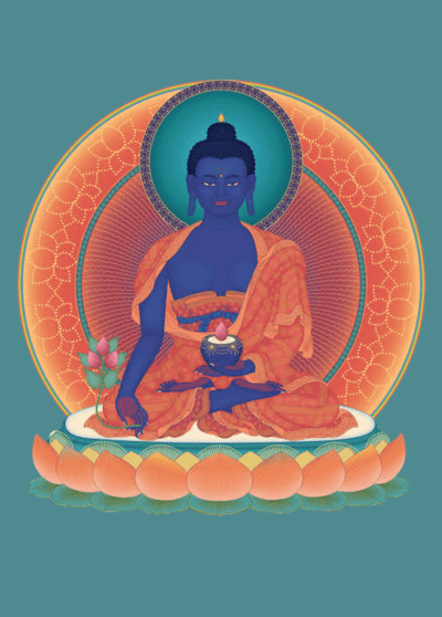 Kachel Medizin Buddha (1)